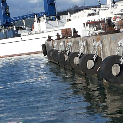 ultimo caso aziendale circa Fenders marini cilindrici neri Fenders durevoli per impatto elevato e bassa manutenzione