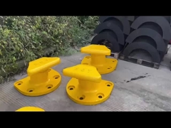 Ancoraggio in ghisa resistente alla corrosione Bollardi stabili e robusti Ancoraggio di navi in ambienti difficili