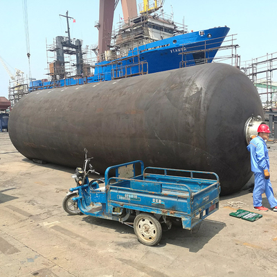 Verticale sottomarino dei cuscini ammortizzatori 50kPa D3.3m NR di US Navy che fa galleggiare i cuscini ammortizzatori idropneumatici