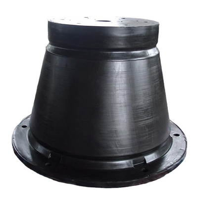 Cuscini ammortizzatori neri impermeabili del bacino del cuscino ammortizzatore di Marine Cone Shape Dock Rubber