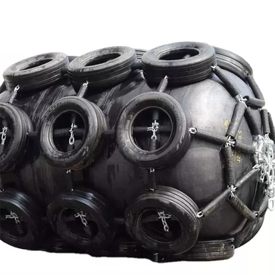 ISO17357 Yokohama Marine Fenders With Aircraft Tires per le operazioni dello STS