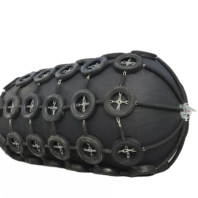 50kPa 4.5M Yokohama Rubber Fender con la rete resistente della catena di Tiro di protezione