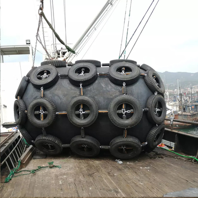 tipo norma di gomma di 3.3x6.5M CTN del cuscino ammortizzatore ISO17357 PIANC2002 di Yokohama