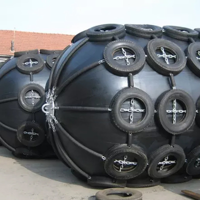 Bacino 50kPa dell'ancoraggio che fa galleggiare i cuscini ammortizzatori pneumatici per le navi ISO17357 PIANC2002