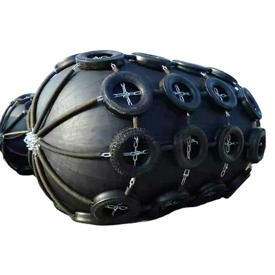 1.5*3.0M Pneumatic Rubber Fender ISO17357-1: 2014 50kPa Marine Floating For Davit