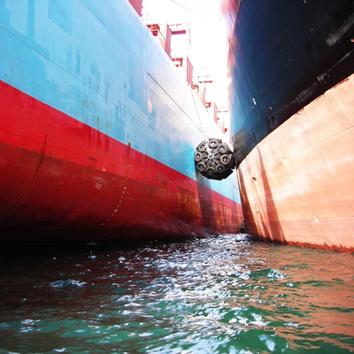 ISO17357 cuscino ammortizzatore di gomma pneumatico 50kPa di superficie liscio Marine Safety