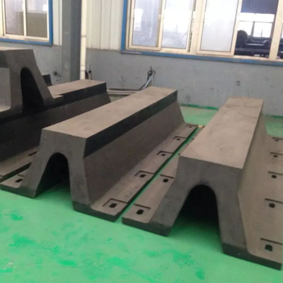Materiale antinvecchiamento resistente del cuscino ammortizzatore di gomma NR dell'arco di servizio dell'OEM