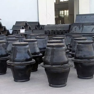 Cuscini ammortizzatori di gomma del cono dell'amplificatore 1000H del bacino 300-2000mm resistenti all'uso