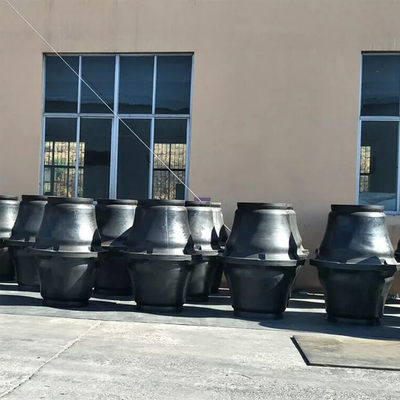 Modellatura di gomma su misura di sicurezza dei materiali dei cuscini ammortizzatori NR del cono antiurto