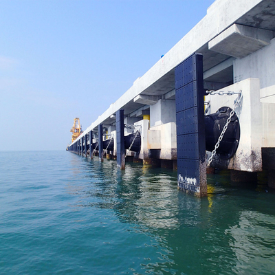 I cuscini ammortizzatori di gomma del cono PIANC2002 hanno riparato Marine Fender Systems For Berth