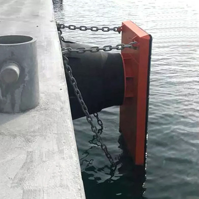 Gomma naturale di gomma dei cuscini ammortizzatori 1600H del cono fisso per protezione della barca del bacino