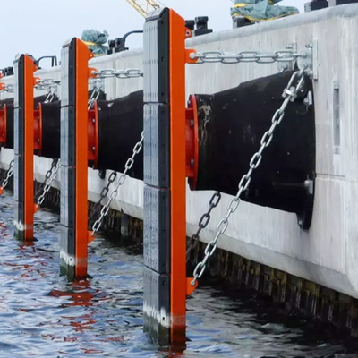 Grado navale di gomma naturale flessibile di colore nero di gomma NBR dei cuscini ammortizzatori del cono ISO9001