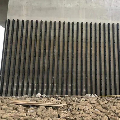 Tipo di gomma molo nero di NBR/NR D del porto del bacino del paraurti di resistenza allo strappo di colore dei cuscini ammortizzatori