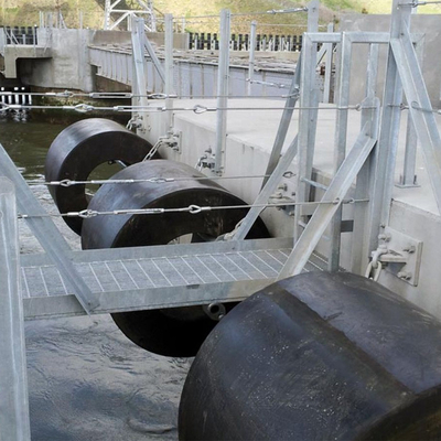 Materiale di gomma naturale dei cuscini ammortizzatori cilindrici SBR EPDM della barca dell'OEM