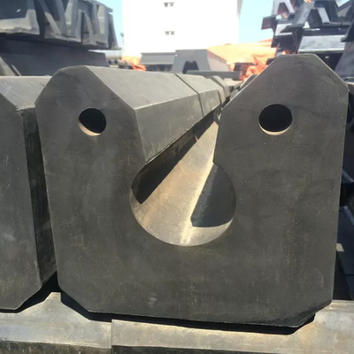Cuscino ammortizzatore standard di gomma naturale del buco della serratura di 100% Tug Boat Fenders PIANC2002