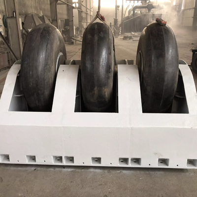 Cuscino ammortizzatore fisso di gomma nero 175kN - 1000kN per protezione della barca del bacino
