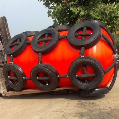 cuscino ammortizzatore riempito di gomma piuma resistente all'uso dell'unità di elaborazione di 3.3*6.5M Floating Foam Fender