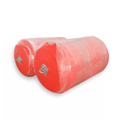 marina Grey Wear Resistant Polyurethane Cover di 1.5*3.0M Floating Foam Fender
