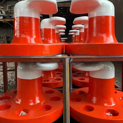 150 tonnellate che attraccano le bitte il ghisa Marine Dock Tee Head d'acciaio