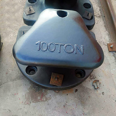 Testa durevole del T che attracca le bitte Marine Cast Iron Qt 450 parti della nave della barca