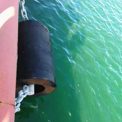 Cuscino ammortizzatore di gomma cilindrico Marine Port Ship Boat di rendimento elevato