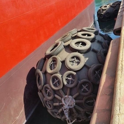 Cuscino ammortizzatore di gomma pneumatico Iso17357 50kpa di operazioni dello Sts per protezione della nave