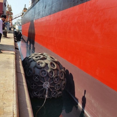 Cuscino ammortizzatore di gomma pneumatico Iso17357 50kpa di operazioni dello Sts per protezione della nave