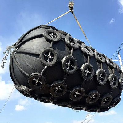 Cuscino ammortizzatore di gomma di Yokohama del lato della barca di 50 Kpa per la nave ed il bacino