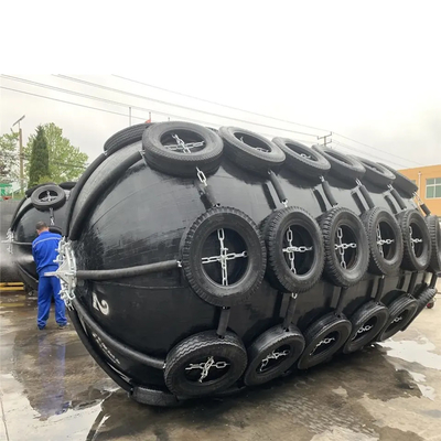 Cuscino ammortizzatore di gomma del diametro 500mm-4500mm Yokohama per l'attracco