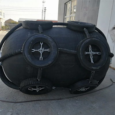 Altezza personalizzabile dell'alto dell'abrasione cuscino ammortizzatore di gomma cilindrico del bacino per Marine Usage