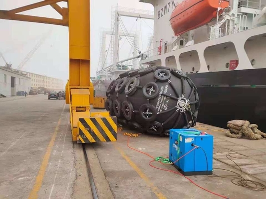 0,15 prestazioni stabili dell'abrasione bassa di gomma pneumatica del cuscino ammortizzatore dell'aria compressa del MPa
