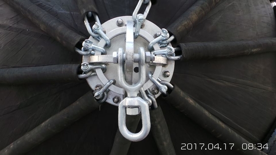 Cuscino ammortizzatore pneumatico Marine Floating Cylinder 50kpa di Iso17357 Yokohama con corrosione bassa