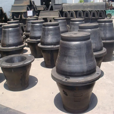 Cuscini ammortizzatori di gomma del cono di Marine Protect 500mm per il porto