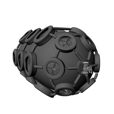 Protezioni contro le collisioni Pneumatica Marine Fenders 50kpa 3,3*6,5m