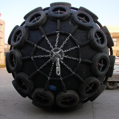 Cuscino ammortizzatore di gomma pneumatico durevole flessibile Marine Ship Berthing Solutions di Yokohama