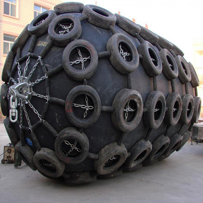 Cuscino ammortizzatore di gomma pneumatico durevole flessibile Marine Ship Berthing Solutions di Yokohama