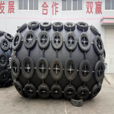 50 kPa Quay Fender pneumatico in gomma Piattaforme offshore Dock di imbarcazioni galleggianti