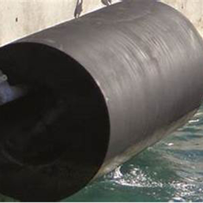 Protezione da collisioni Fenders in gomma cilindrica marine antiscivolo