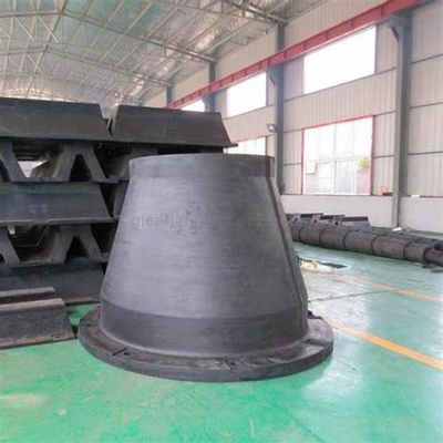 Paraurti in gomma a forma di cono resistenti alla corrosione Paraurti in gomma trasparente a forma di cono