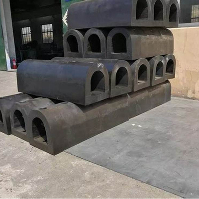 Anti-corrosione Fenders di tipo superiore D Protezioni di pile Quay Wall Fenders Fender di gomma
