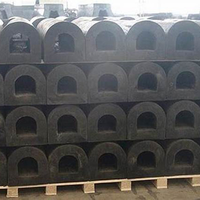 Anti-corrosione Fenders di tipo superiore D Protezioni di pile Quay Wall Fenders Fender di gomma