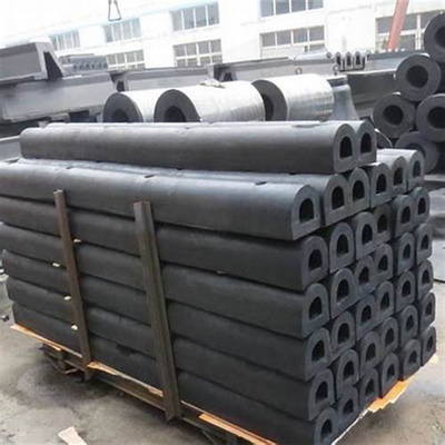 Anti-corrosione Fenders di tipo superiore D Protezioni di pile Quay Wall Fenders Fender di gomma