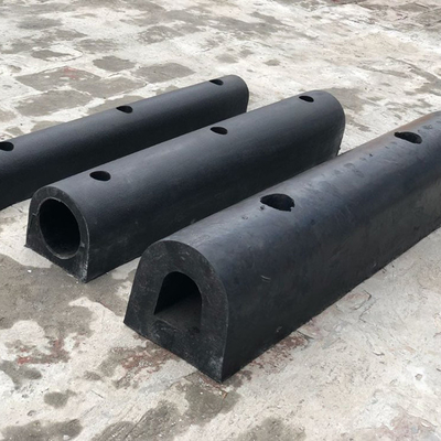 Fenders affidabili di tipo D cuscinetti portanti piastre marini Bollardi di canale di marcatore Boie Fenders angolo nave