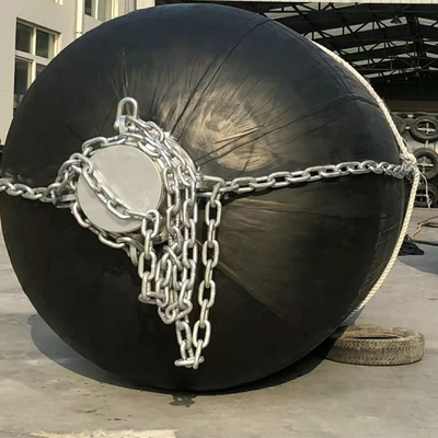 3.3 x 6.5m Fenders sottomarini Fabbrica di gomma naturale pneumatica semi