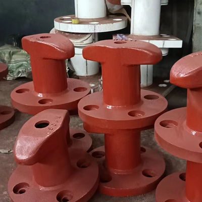 Progettazione di pioli di ormeggio in acciaio con finitura argento certificato ISO 9001