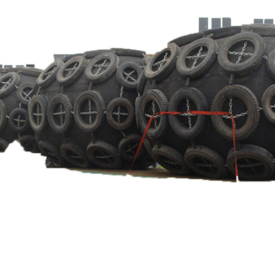 Alto resistenza Yokohama Fender in nero per la prevenzione delle collisioni di navi