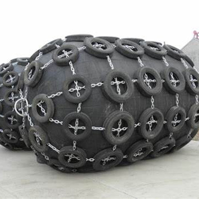 Fender marino pneumatico resistente all'impatto e a resistenza alla trazione a forma cilindrica