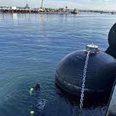 4.5*12.0M Operatori sottomarini Fender Assorbente di urti subacqueo