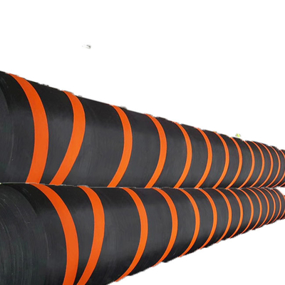 STS tubature tubo doppio connettori con copertura a strisce a spirale arancio Nr