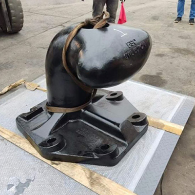 Resistenza al vento ormeggiamento di pilastri resistenza alla corrosione molo per terminali delle navi da carico